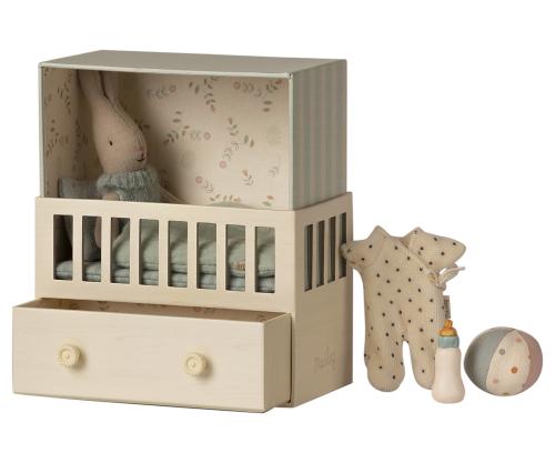 Baby room with micro bunny