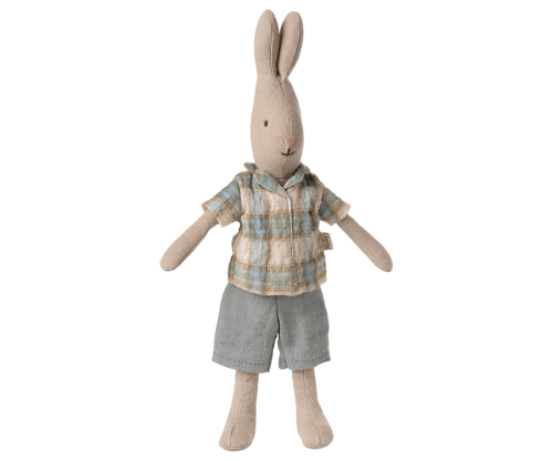 Maileg kanin - size 1- Pojke, skjorta och shorts