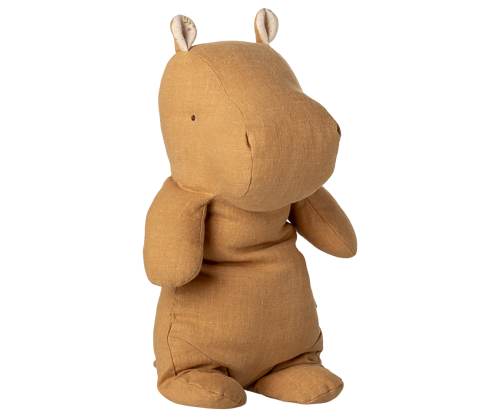 Maileg gosedjur - Safari friends medium hippo honey - 30 cm