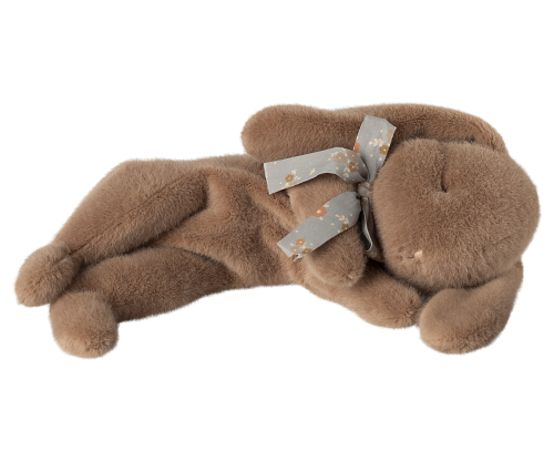 Maileg - Sovande kanin plush soft brown - gosedjur - 19 cm - Small