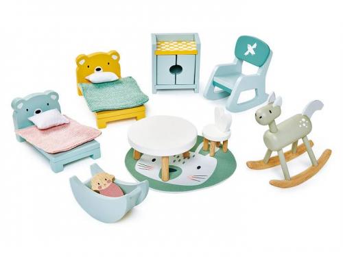 Dockhusmöbler Barnrum