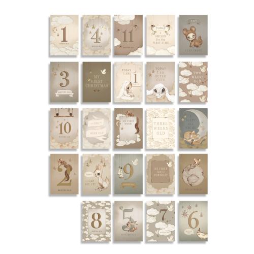 Babýs first year cards - Mrs Mighetto