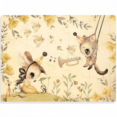 Mrs Mighetto - Pussel 20 bitar "Let me play you a song"