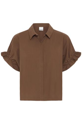 Skjorta brun dam IHKIMMIE - ICHI