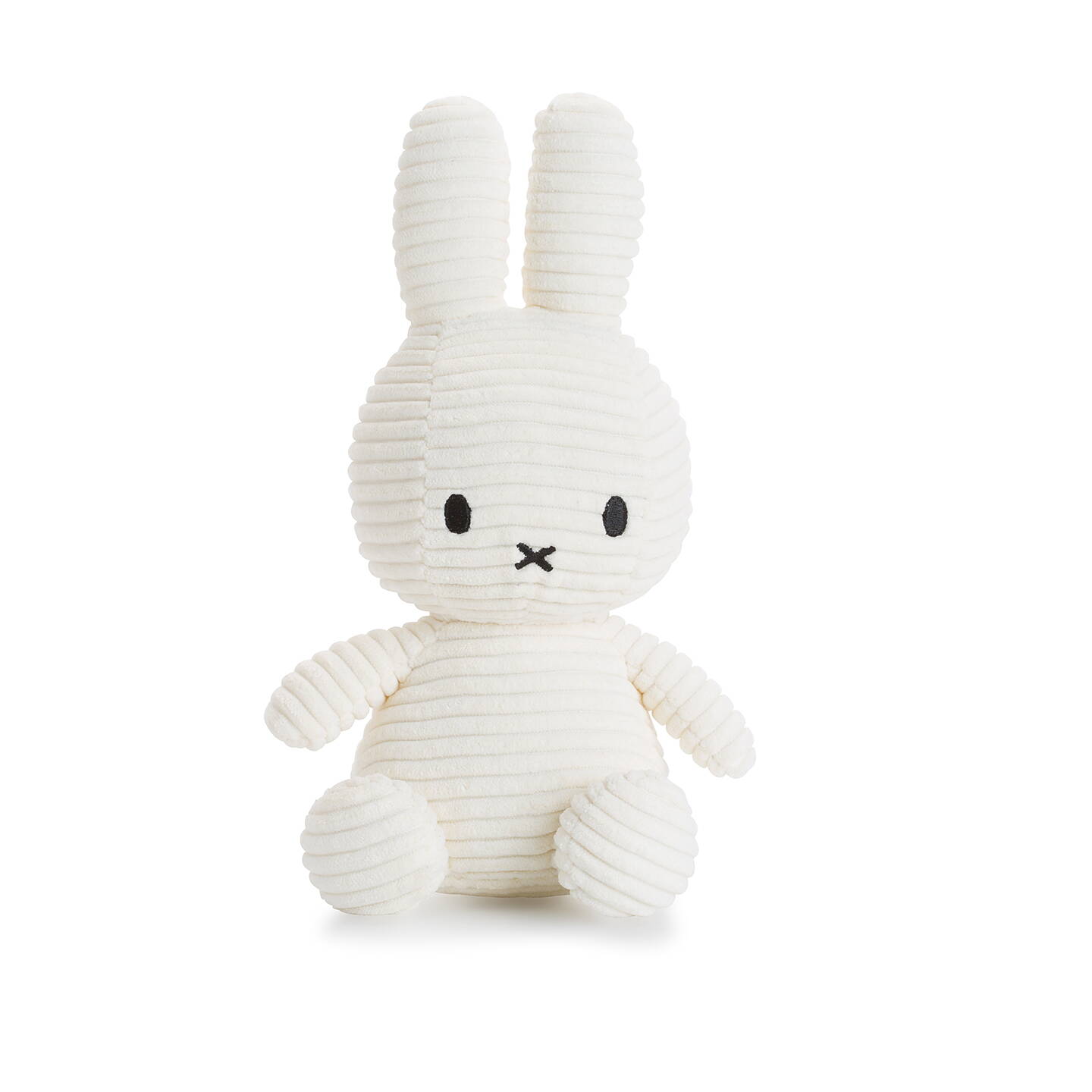 Miffy ECO Corduroy 23cm vit