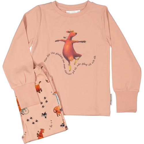 Pyjamas tvådelad Mamma Mu och Kråkan Rosa