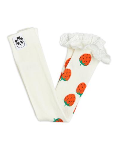 Strawberries lace adge leggings