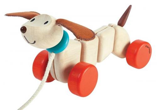 Dragleksak - happy puppy