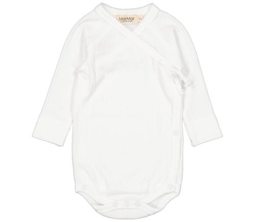MarMar Belita Body New Born - Modal Pointelle Gentle White