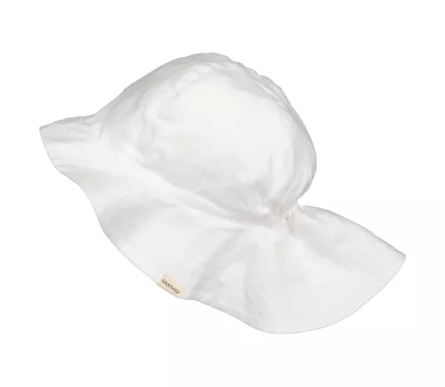 Alba Solhatt Linne - White