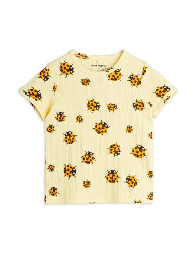 Ladybugs T-shirt - Gul - MiniRodini