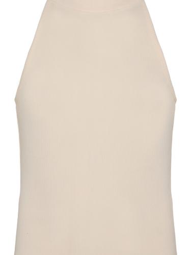 Top Keen ribbad - Off white