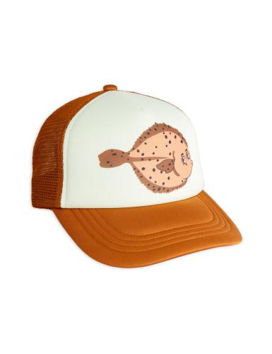 Flundra Trucker Keps - Brown - MiniRodini