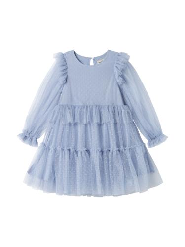 Långärmad klänning, Tulle - Lupine