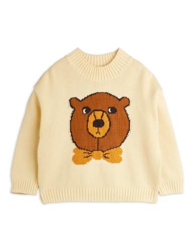 Bear Intarsiastickad tröja