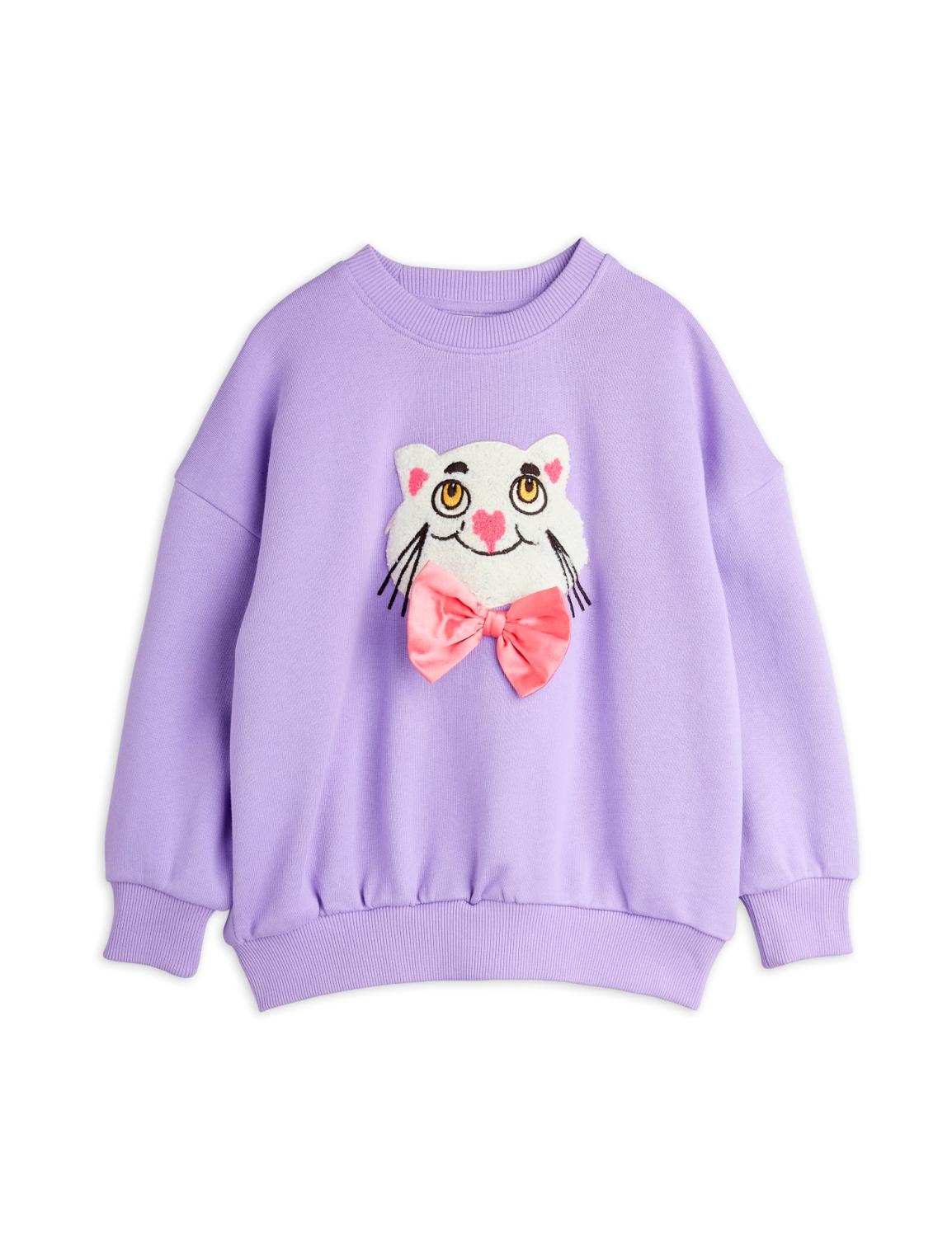 Cat chenille sweatshirt
