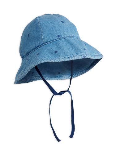 Prickig Denim Solhatt