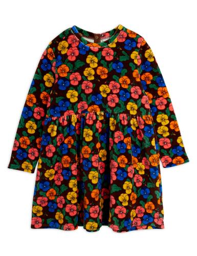 Violas velourklänning - blommig