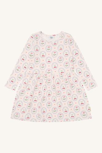 Klänning Donna - Ramar körsbär