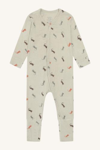 Mulle ödlor heldress - grön - bambu