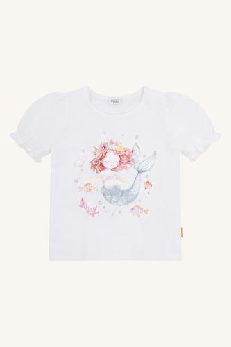T-shirt, Alma - White mermaid