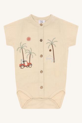 Body, Bertil muslin - Sandshell