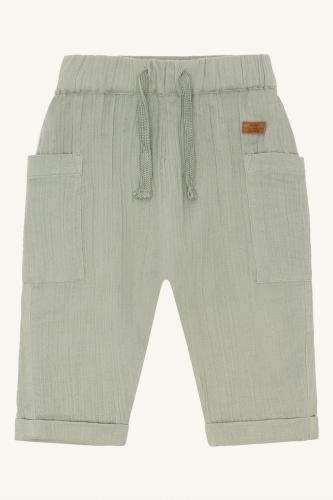 Byxa Tue muslin grön - Iceberg