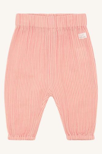 Byxa Thias muslin randig - Apricot