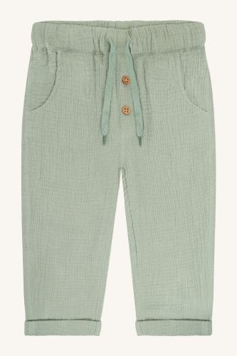 Byxa Trevor grön - Iceberg muslin