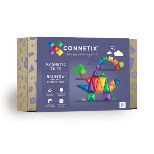 Connetix - Rainbow Mini Pack, 24pc