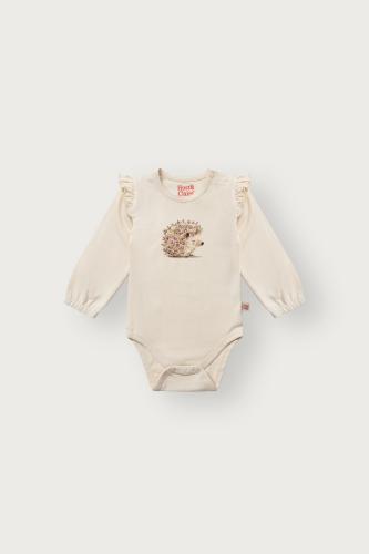 Britt Mouse body med volang - Igelkott