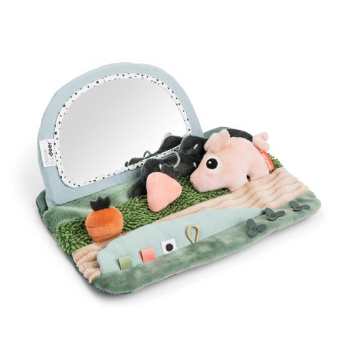 Tummy time - sensorisk spegel - Tiny farm Colour mix