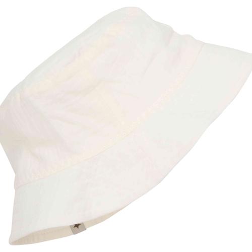 Solhatt i muslin - Antique white