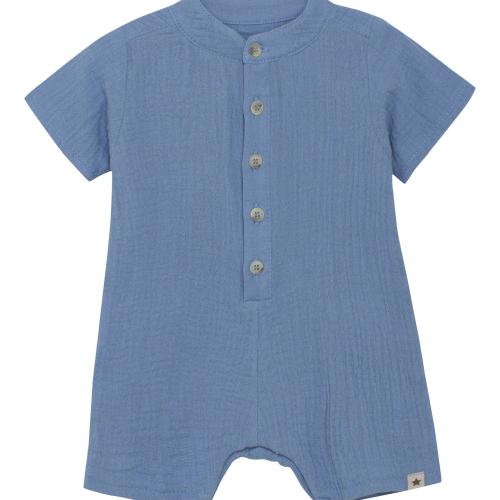 Summersuit i muslin - blå