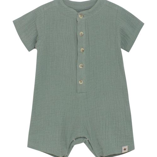 Summersuit i muslin - grön