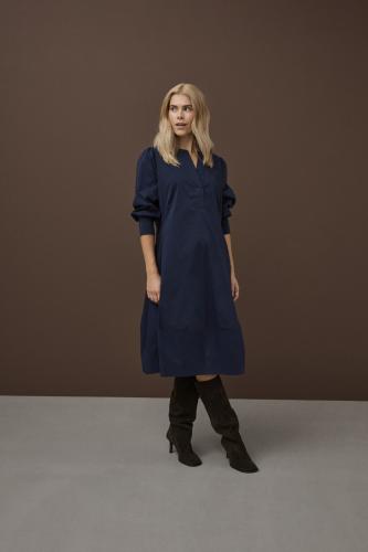 CUantoinett Klänning med 3/4-ärmar blue iris - Culture