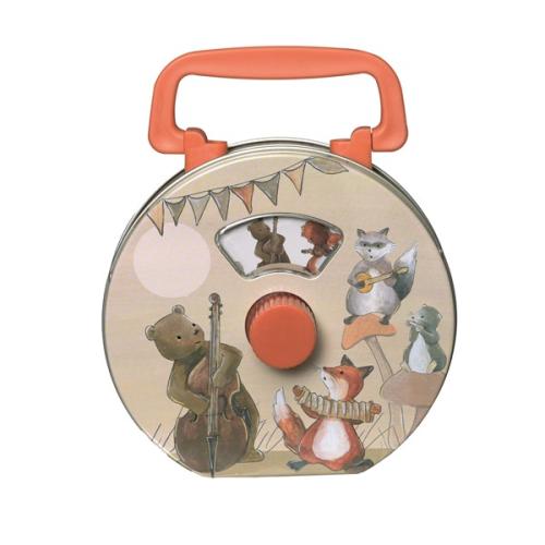 Speldosa rörliga musikdjur