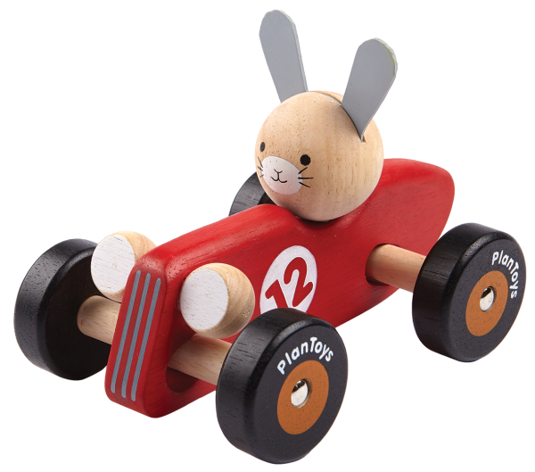 Rabbit racing car