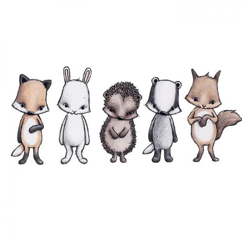 Stickstay - forest friends