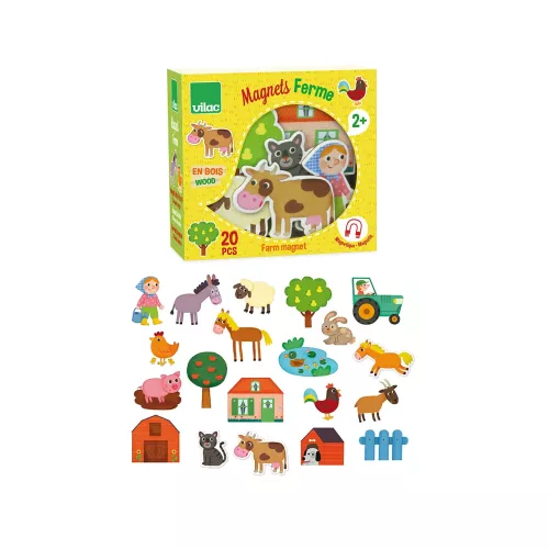 Magneter bondgård trä