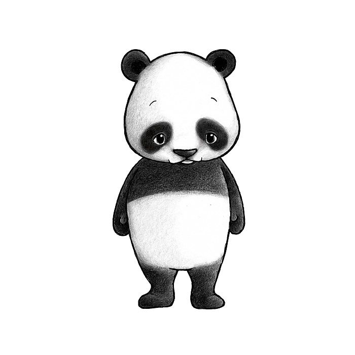 Stickstay - panda