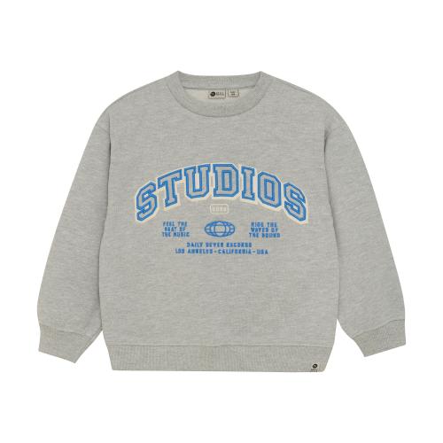 Daily7 Oversized Sweatshirt grå - Artwork