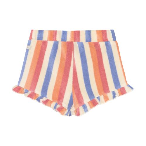 Shorts, Terry striped - Heather rose