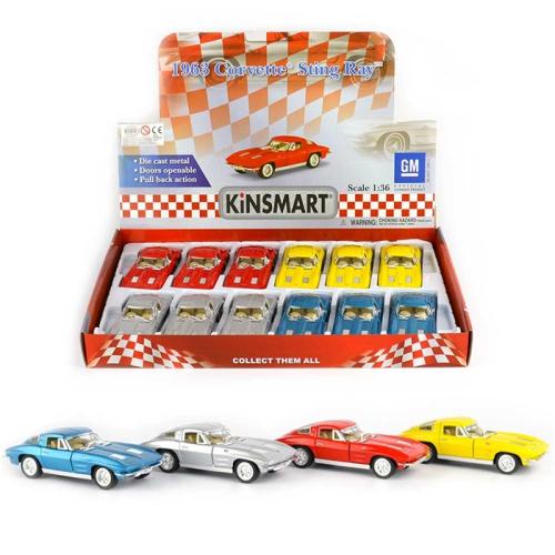 Bil Corvette i plåt