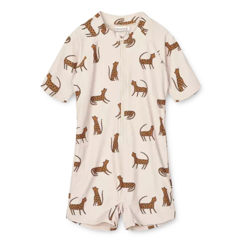 Max UV-dräkt - Leopard/Sandy