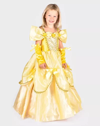 Prinsessklänning BELLA Gul