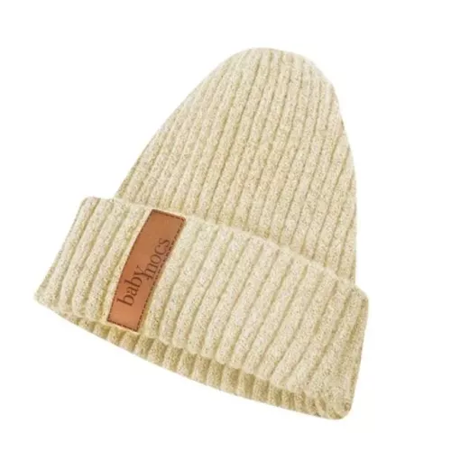 BabyMocs beanie, Mössa, barn, beige