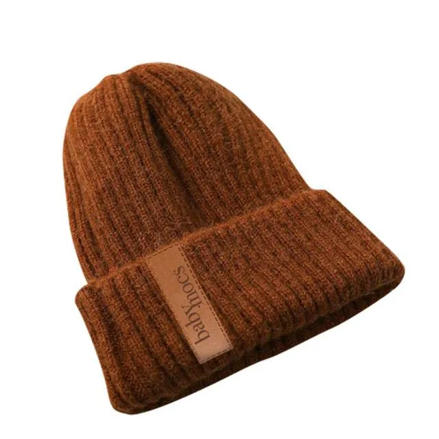 BabyMocs beanie, Mössa, barn, Rost Brun