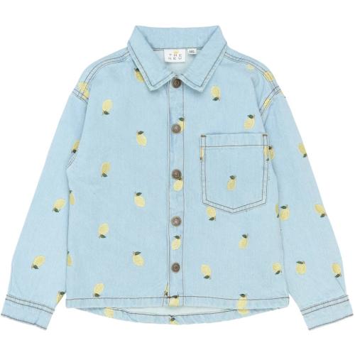 Jeansskjorta, Sia - Light blue denim