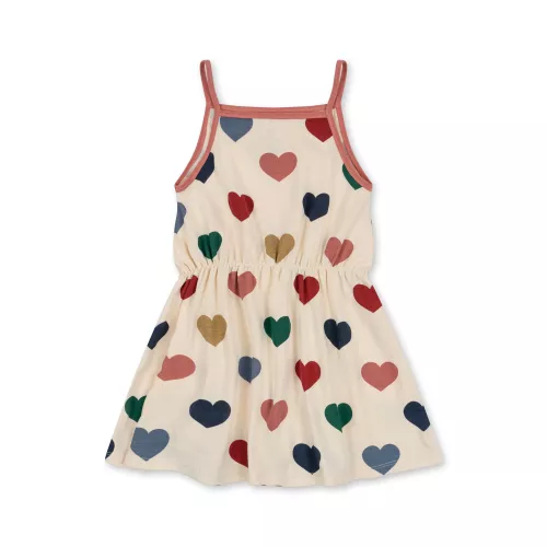Classic strap dress - bon coeur coloré